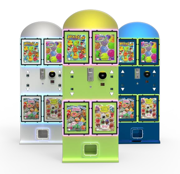 Smart Capsule Machines in wit, lemongrass en blauw